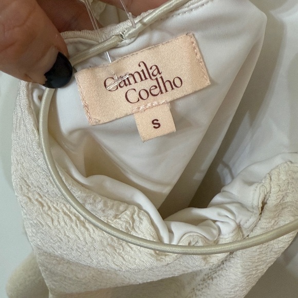 CAMILA COELO Elena mini dress Elegant‎ Cream White Backless Dress - Picture 10 of 10